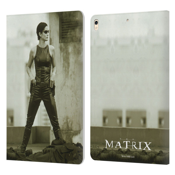 The Matrix Key Art Trinity Leather Book Wallet Case Cover For Apple iPad Pro 10.5 (2017)