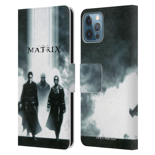 The Matrix Key Art Group 2 Leather Book Wallet Case Cover For Apple iPhone 12 / iPhone 12 Pro
