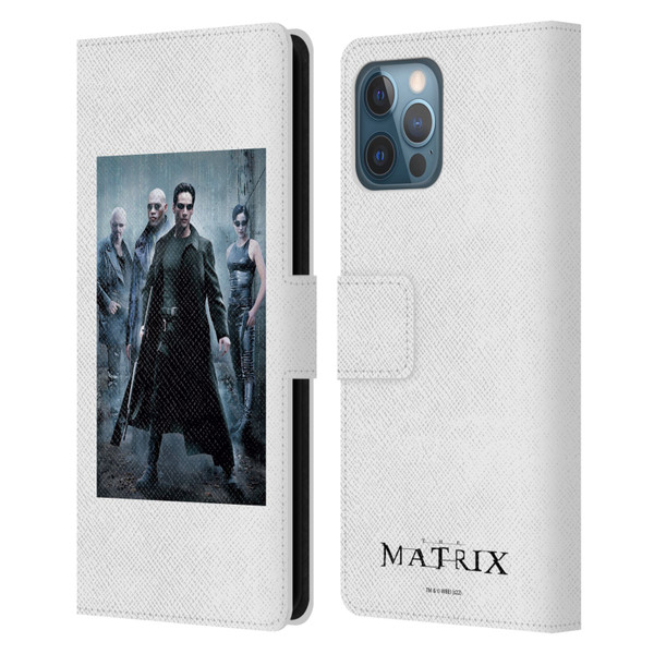The Matrix Key Art Group 1 Leather Book Wallet Case Cover For Apple iPhone 12 Pro Max