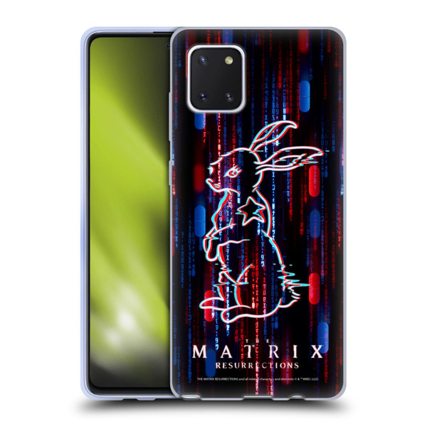 The Matrix Resurrections Key Art Choice Is An Illusion Soft Gel Case for Samsung Galaxy Note10 Lite