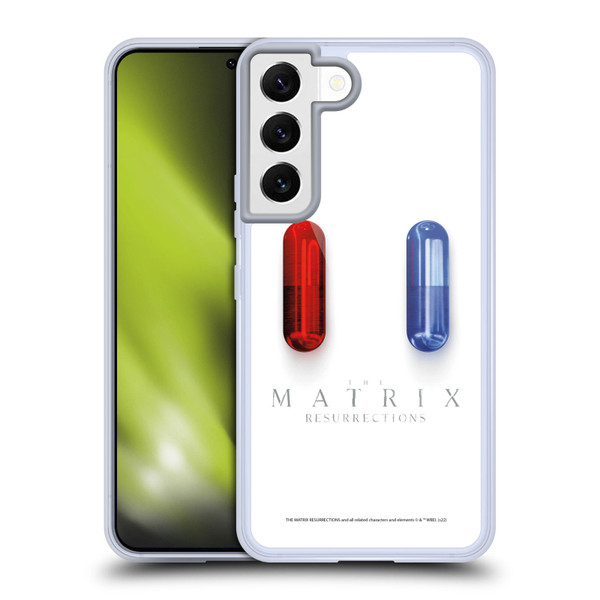 The Matrix Resurrections Key Art Poster Soft Gel Case for Samsung Galaxy S22 5G
