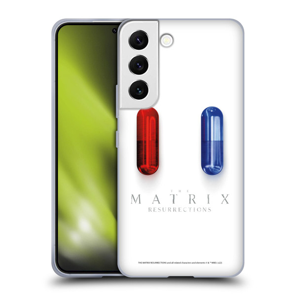 The Matrix Resurrections Key Art Poster Soft Gel Case for Samsung Galaxy S22 5G