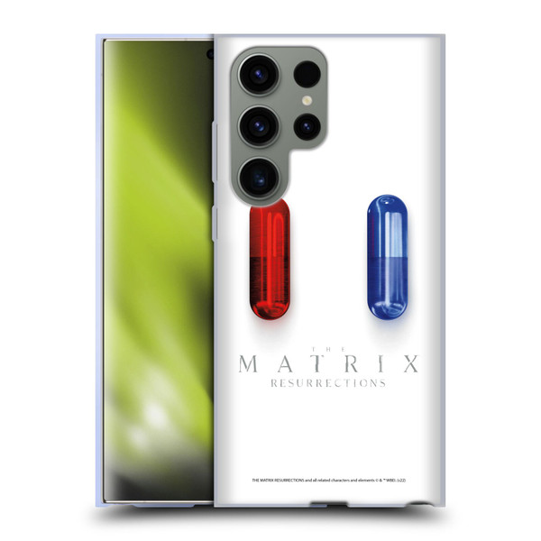 The Matrix Resurrections Key Art Poster Soft Gel Case for Samsung Galaxy S23 Ultra 5G