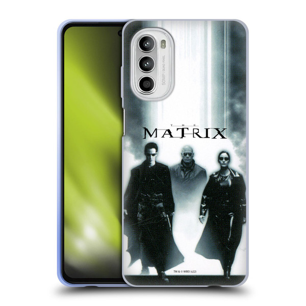The Matrix Key Art Group 2 Soft Gel Case for Motorola Moto G52