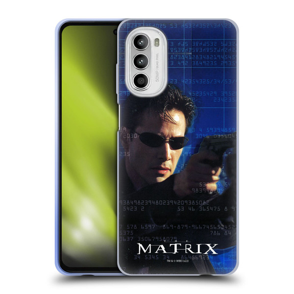 The Matrix Key Art Neo 1 Soft Gel Case for Motorola Moto G52