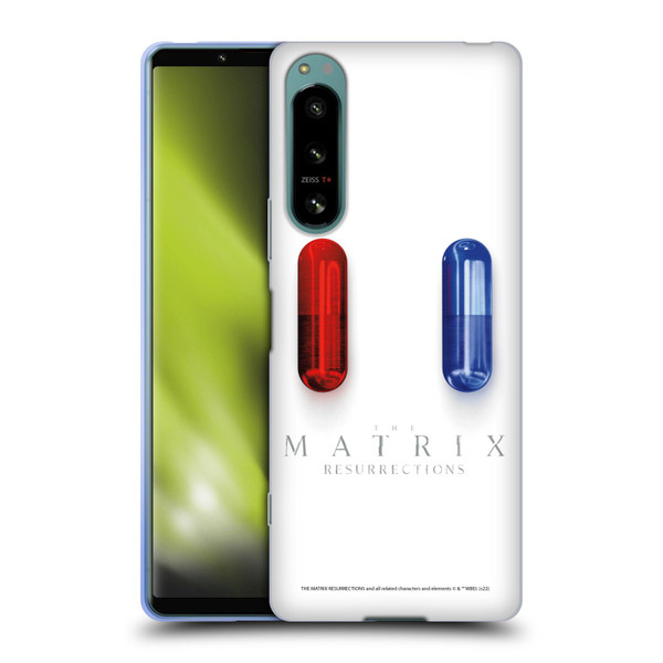 The Matrix Resurrections Key Art Poster Soft Gel Case for Sony Xperia 5 IV