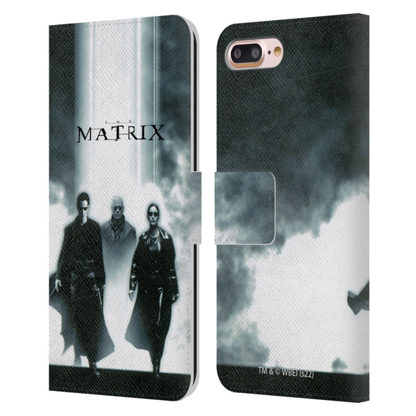 The Matrix Key Art Group 2 Leather Book Wallet Case Cover For Apple iPhone 7 Plus / iPhone 8 Plus