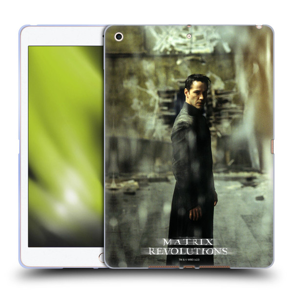 The Matrix Revolutions Key Art Neo 2 Soft Gel Case for Apple iPad 10.2 2019/2020/2021