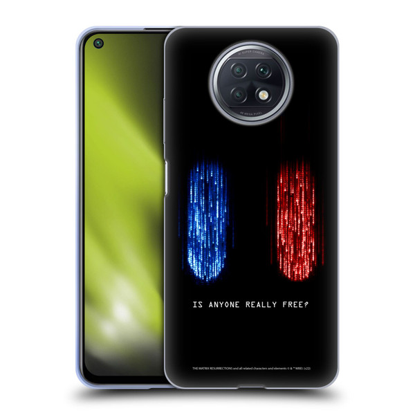 The Matrix Resurrections Key Art Is Anyone Really Free Soft Gel Case for Xiaomi Redmi Note 9T 5G