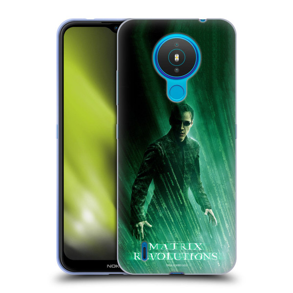The Matrix Revolutions Key Art Neo 3 Soft Gel Case for Nokia 1.4