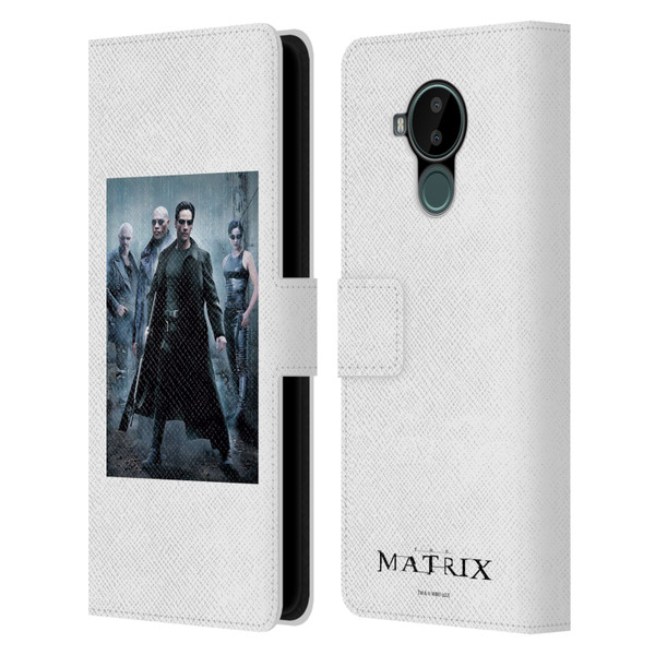 The Matrix Key Art Group 1 Leather Book Wallet Case Cover For Nokia C30