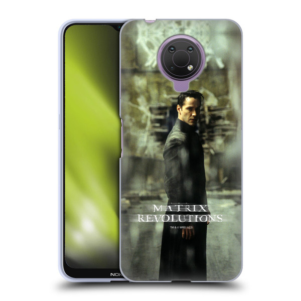 The Matrix Revolutions Key Art Neo 2 Soft Gel Case for Nokia G10