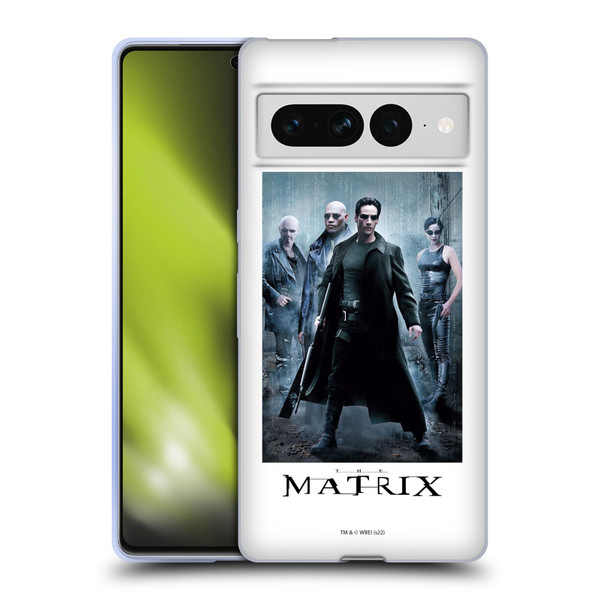 The Matrix Key Art Group 1 Soft Gel Case for Google Pixel 7 Pro