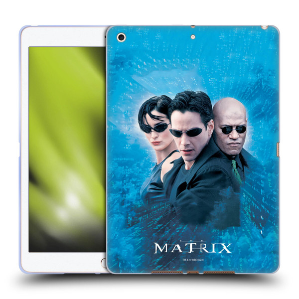 The Matrix Key Art Group 3 Soft Gel Case for Apple iPad 10.2 2019/2020/2021