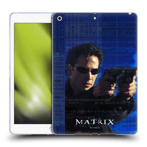 The Matrix Key Art Neo 1 Soft Gel Case for Apple iPad 10.2 2019/2020/2021