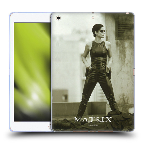 The Matrix Key Art Trinity Soft Gel Case for Apple iPad 10.2 2019/2020/2021