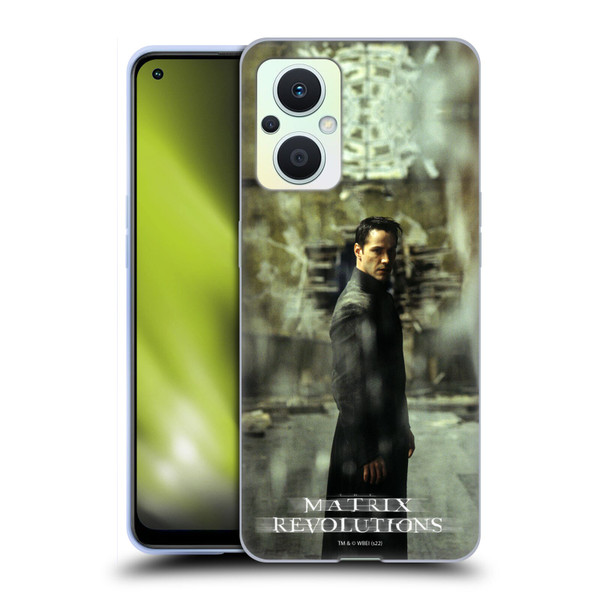 The Matrix Revolutions Key Art Neo 2 Soft Gel Case for OPPO Reno8 Lite
