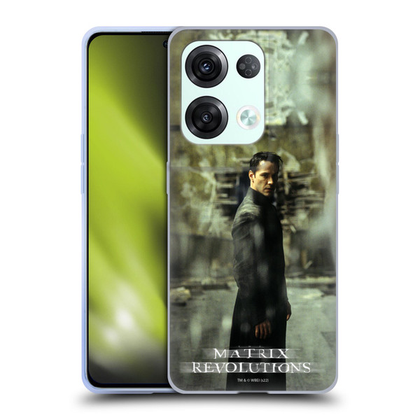 The Matrix Revolutions Key Art Neo 2 Soft Gel Case for OPPO Reno8 Pro