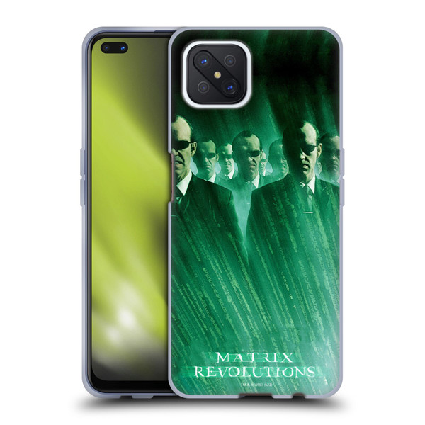 The Matrix Revolutions Key Art Smiths Soft Gel Case for OPPO Reno4 Z 5G