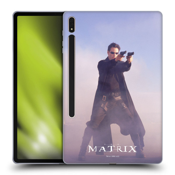 The Matrix Key Art Neo 2 Soft Gel Case for Samsung Galaxy Tab S8 Plus