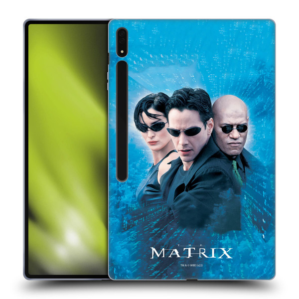 The Matrix Key Art Group 3 Soft Gel Case for Samsung Galaxy Tab S8 Ultra