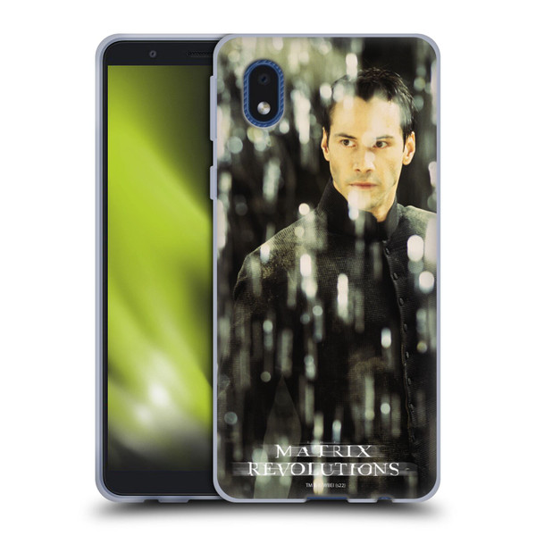 The Matrix Revolutions Key Art Neo 1 Soft Gel Case for Samsung Galaxy A01 Core (2020)