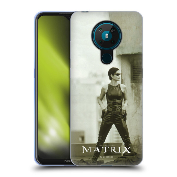The Matrix Key Art Trinity Soft Gel Case for Nokia 5.3