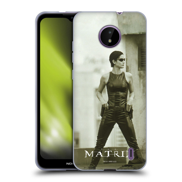 The Matrix Key Art Trinity Soft Gel Case for Nokia C10 / C20
