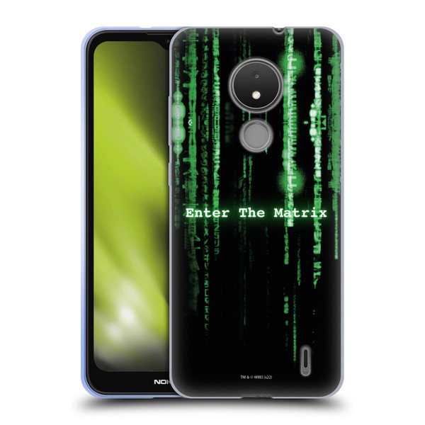 The Matrix Key Art Enter The Matrix Soft Gel Case for Nokia C21