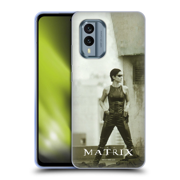 The Matrix Key Art Trinity Soft Gel Case for Nokia X30