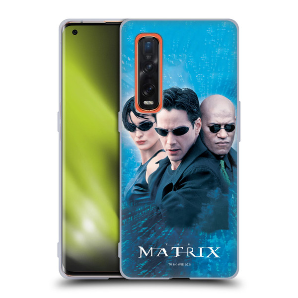 The Matrix Key Art Group 3 Soft Gel Case for OPPO Find X2 Pro 5G