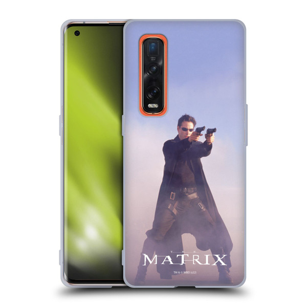 The Matrix Key Art Neo 2 Soft Gel Case for OPPO Find X2 Pro 5G