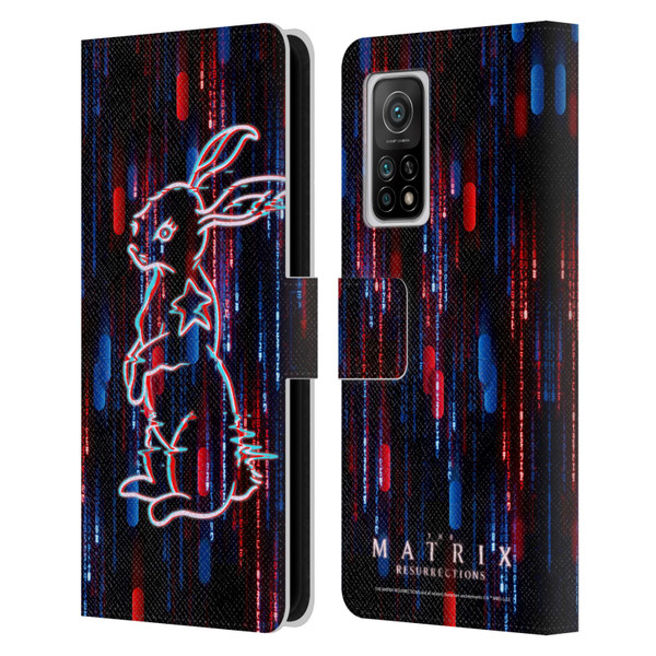 The Matrix Resurrections Key Art Choice Is An Illusion Leather Book Wallet Case Cover For Xiaomi Mi 10T 5G
