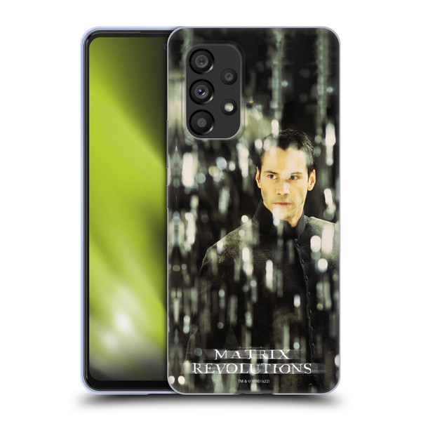The Matrix Revolutions Key Art Neo 1 Soft Gel Case for Samsung Galaxy A53 5G (2022)
