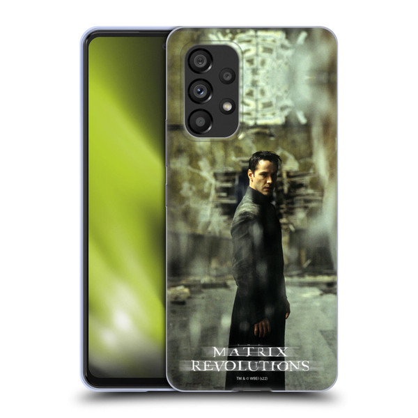 The Matrix Revolutions Key Art Neo 2 Soft Gel Case for Samsung Galaxy A53 5G (2022)
