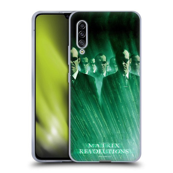 The Matrix Revolutions Key Art Smiths Soft Gel Case for Samsung Galaxy A90 5G (2019)