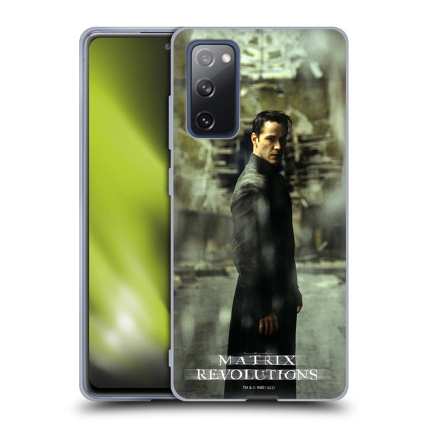 The Matrix Revolutions Key Art Neo 2 Soft Gel Case for Samsung Galaxy S20 FE / 5G