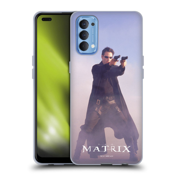 The Matrix Key Art Neo 2 Soft Gel Case for OPPO Reno 4 5G