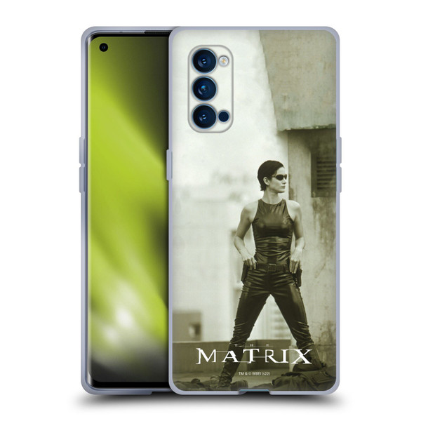 The Matrix Key Art Trinity Soft Gel Case for OPPO Reno 4 Pro 5G
