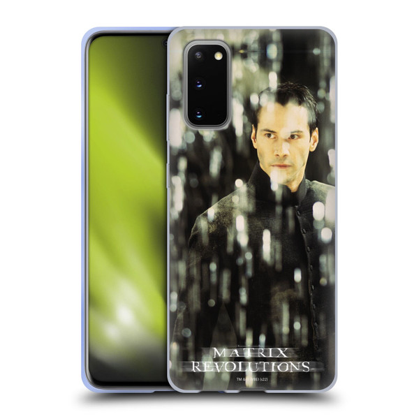 The Matrix Revolutions Key Art Neo 1 Soft Gel Case for Samsung Galaxy S20 / S20 5G
