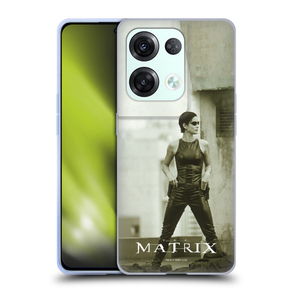 The Matrix Key Art Trinity Soft Gel Case for OPPO Reno8 Pro
