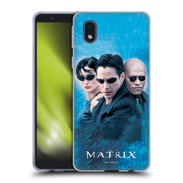 The Matrix Key Art Group 3 Soft Gel Case for Samsung Galaxy A01 Core (2020)