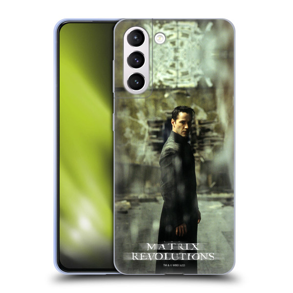 The Matrix Revolutions Key Art Neo 2 Soft Gel Case for Samsung Galaxy S21+ 5G