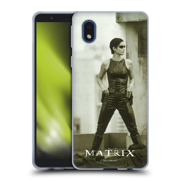 The Matrix Key Art Trinity Soft Gel Case for Samsung Galaxy A01 Core (2020)
