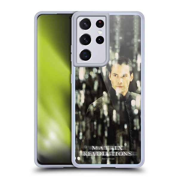 The Matrix Revolutions Key Art Neo 1 Soft Gel Case for Samsung Galaxy S21 Ultra 5G