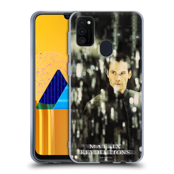 The Matrix Revolutions Key Art Neo 1 Soft Gel Case for Samsung Galaxy M30s (2019)/M21 (2020)