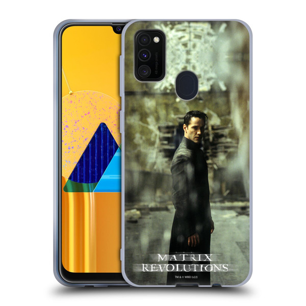 The Matrix Revolutions Key Art Neo 2 Soft Gel Case for Samsung Galaxy M30s (2019)/M21 (2020)