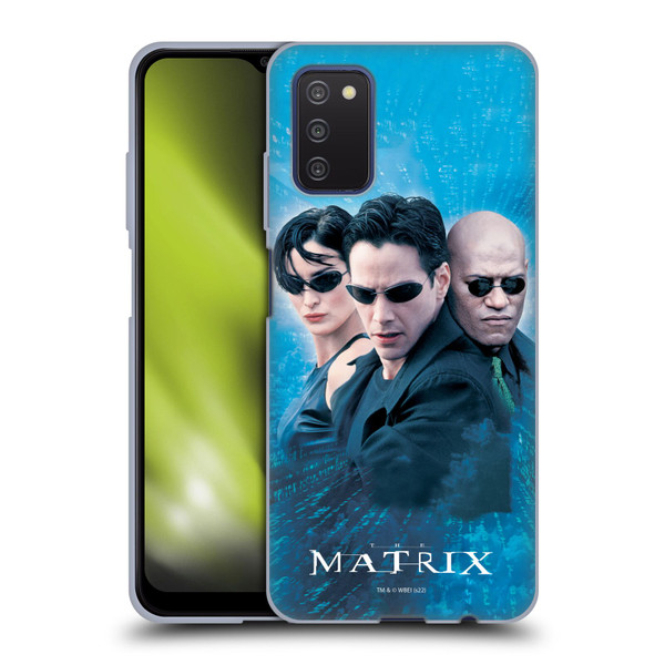 The Matrix Key Art Group 3 Soft Gel Case for Samsung Galaxy A03s (2021)