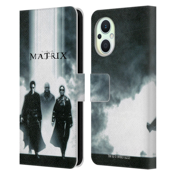 The Matrix Key Art Group 2 Leather Book Wallet Case Cover For OPPO Reno8 Lite