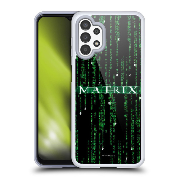 The Matrix Key Art Codes Soft Gel Case for Samsung Galaxy A13 (2022)